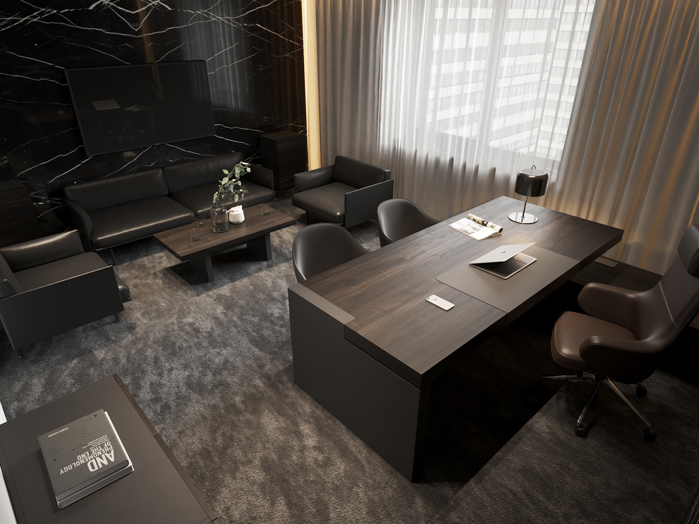Private office on Behance
