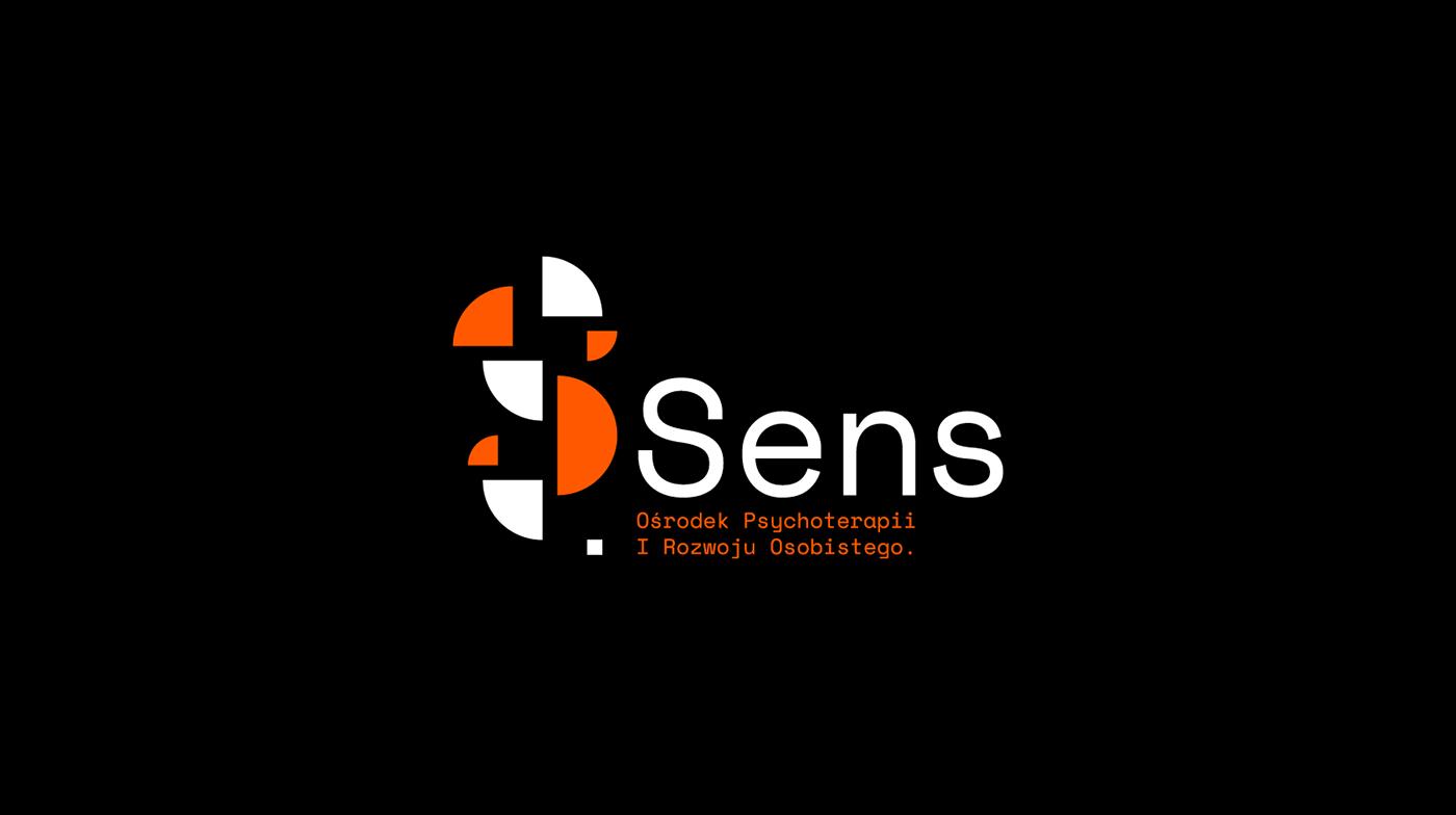 Sens psychology identity graphic design  modular mark logo