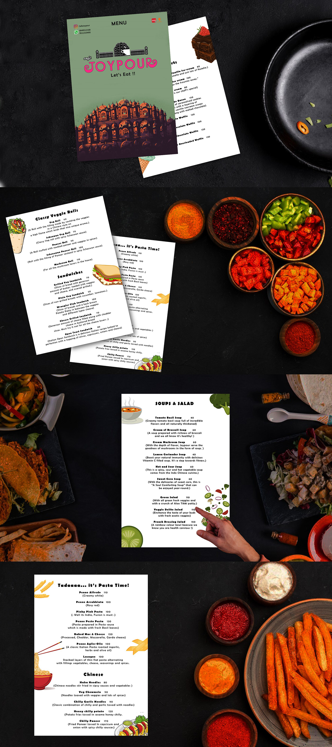 Food  menu menu design restraunt cafe ui design UI/UX design graphic design  graphic