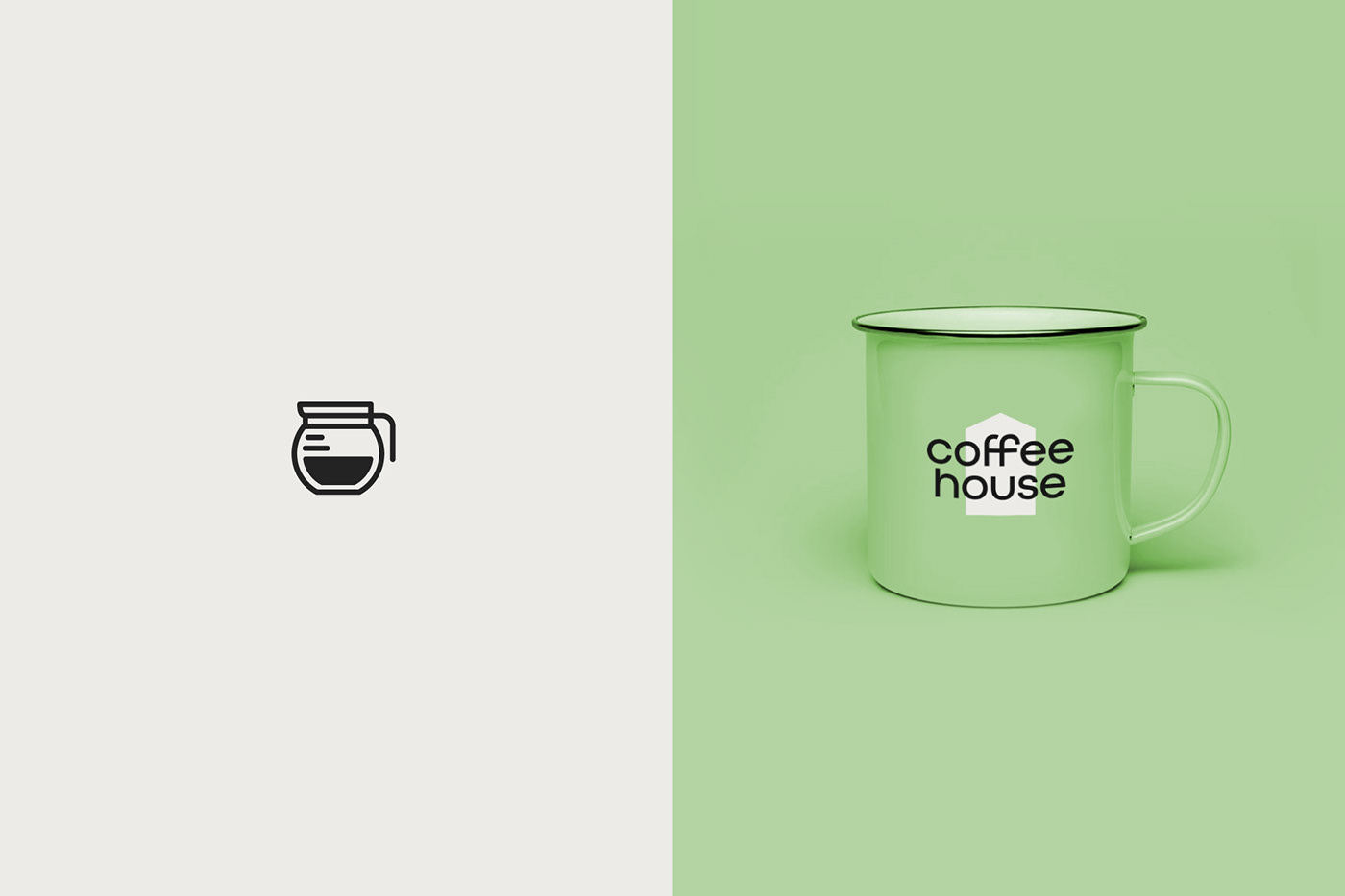 branding  cafe Coffee Illustrator package