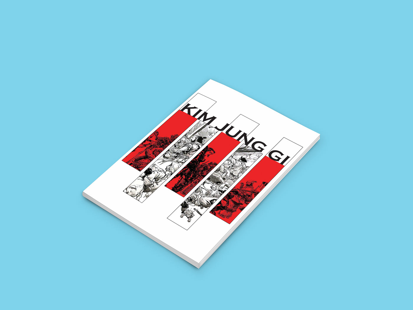 book design InDesign Mockup