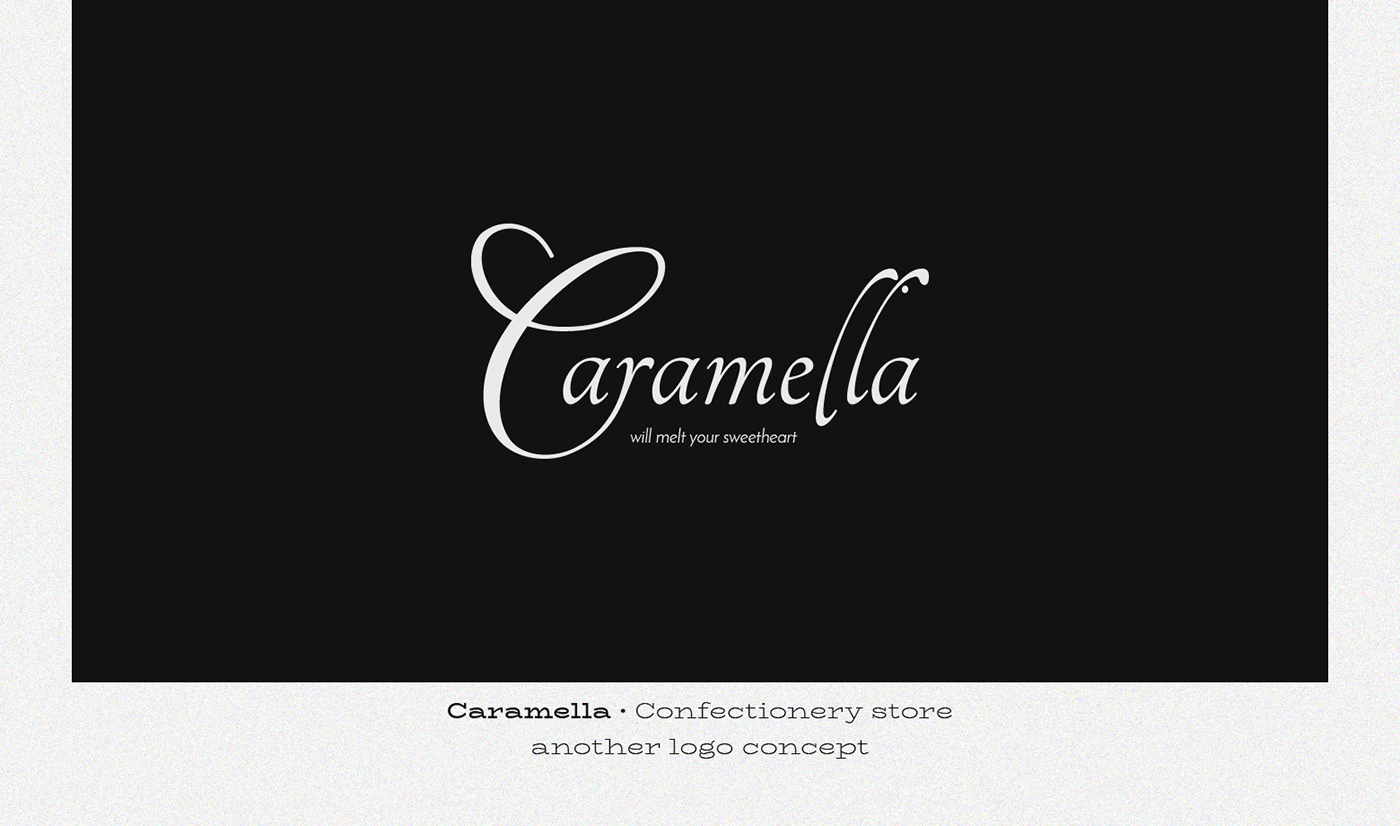 Caramella - Confectionery store (logo variation)