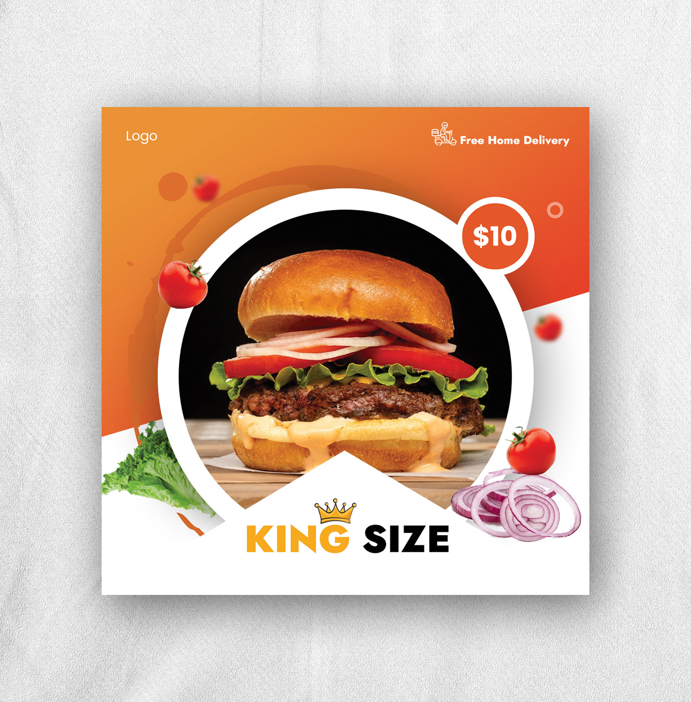 banner burger flayer Grapic Design instagram marketing   photoshop post Social media post Socialmedia