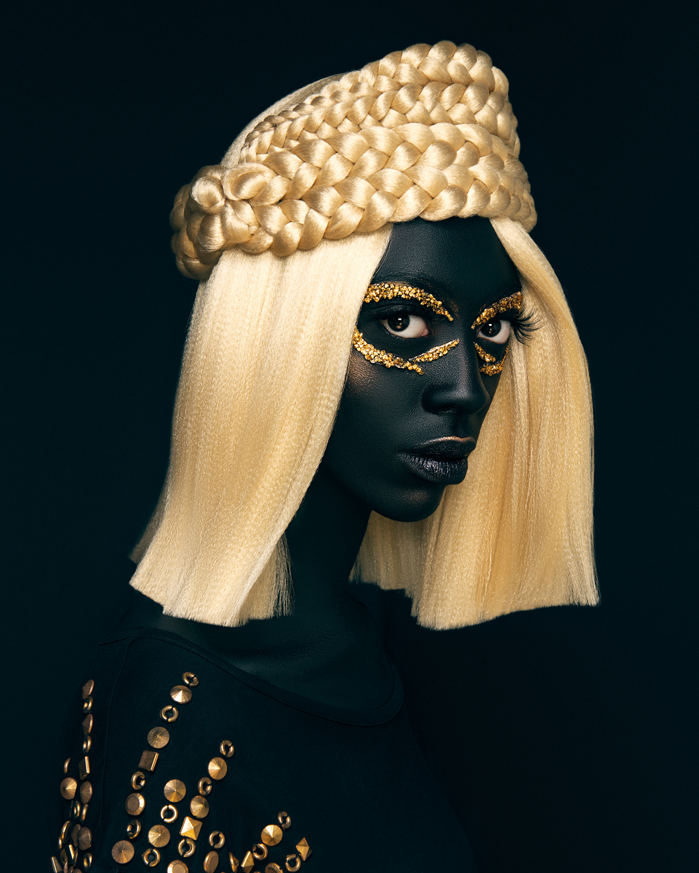 beauty black editorial makeup photographer Photography  photoshoot portrait retouch