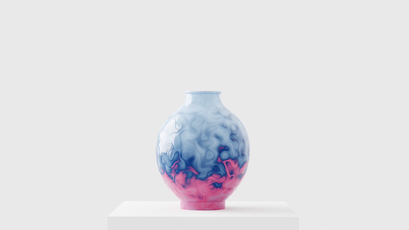 3D b3d vases