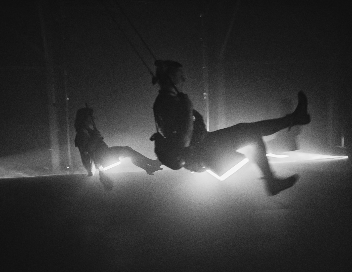 environment immersive party swings