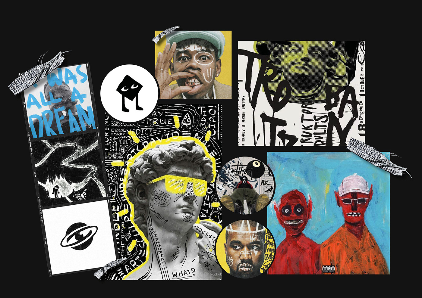 music Graphic Designer Cover Art hip hop poster streetwear streetart Digital Art  Poster Design rap