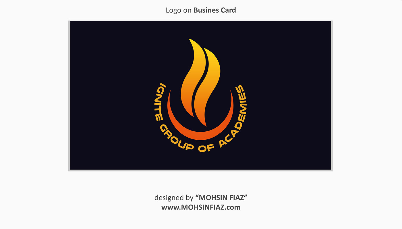 Ignite Academies logo, business card, branding & stationery designs by MOHSIN FIAZ