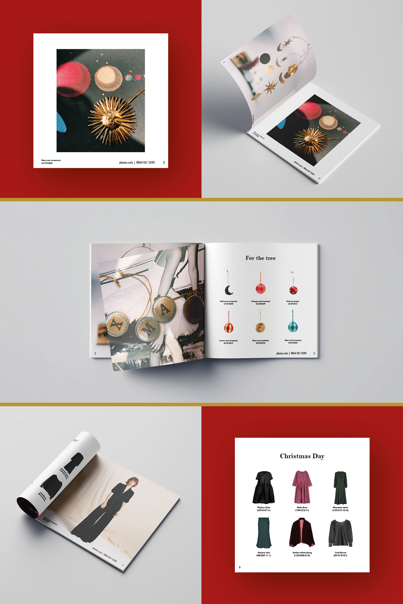 Catalogue Christmas Fashion  graphicdesign Lookbook mailorder marketing   print scandi womenswear