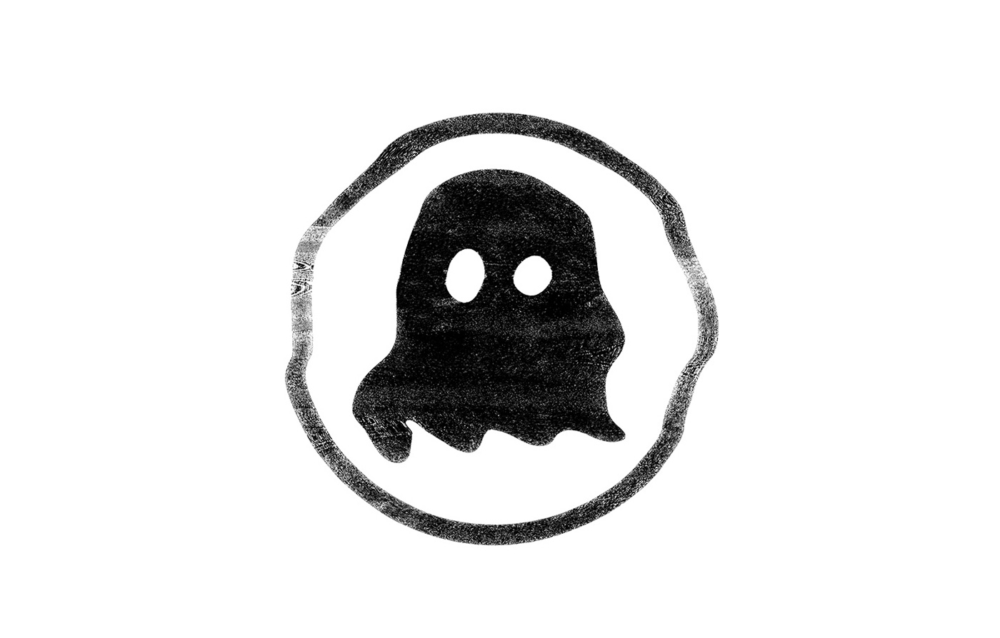 typography   identity ILLUSTRATION  record label t-shirts pins ghostly music art logo