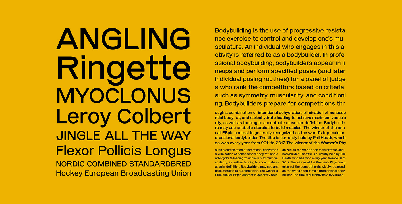 mars Alaric Garnier production type EXTENDED condensed Typeface font typography  