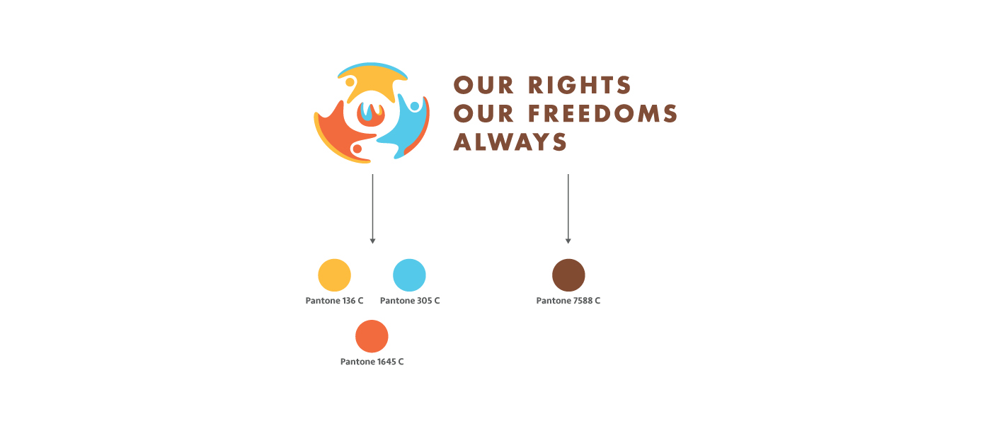 human rights freedom universal identity design unitednations campaign