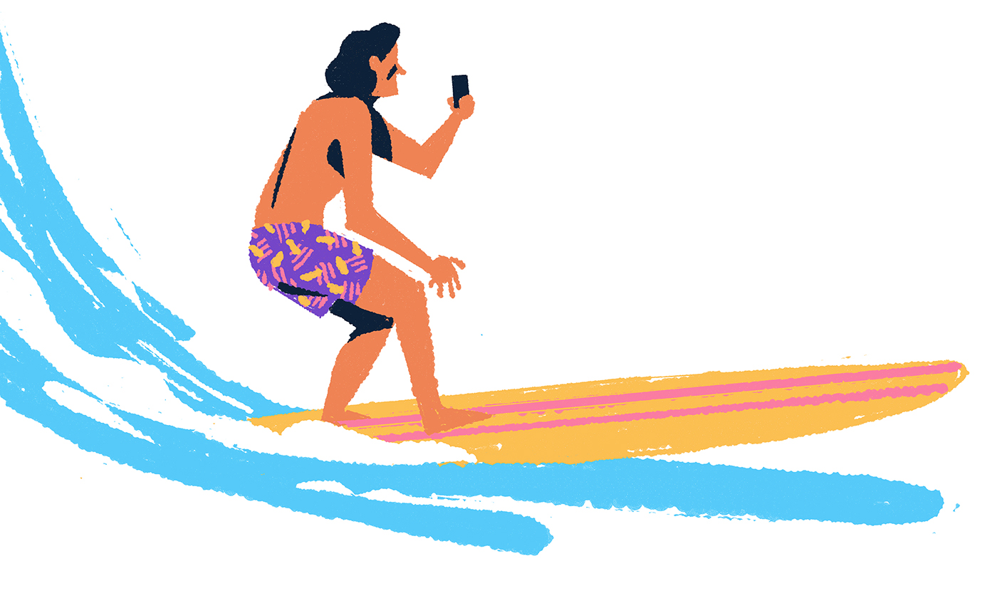 beaches freesbee smartphones go offline datum magazine surfer iphones access denied summer Umbrella Swimsuits