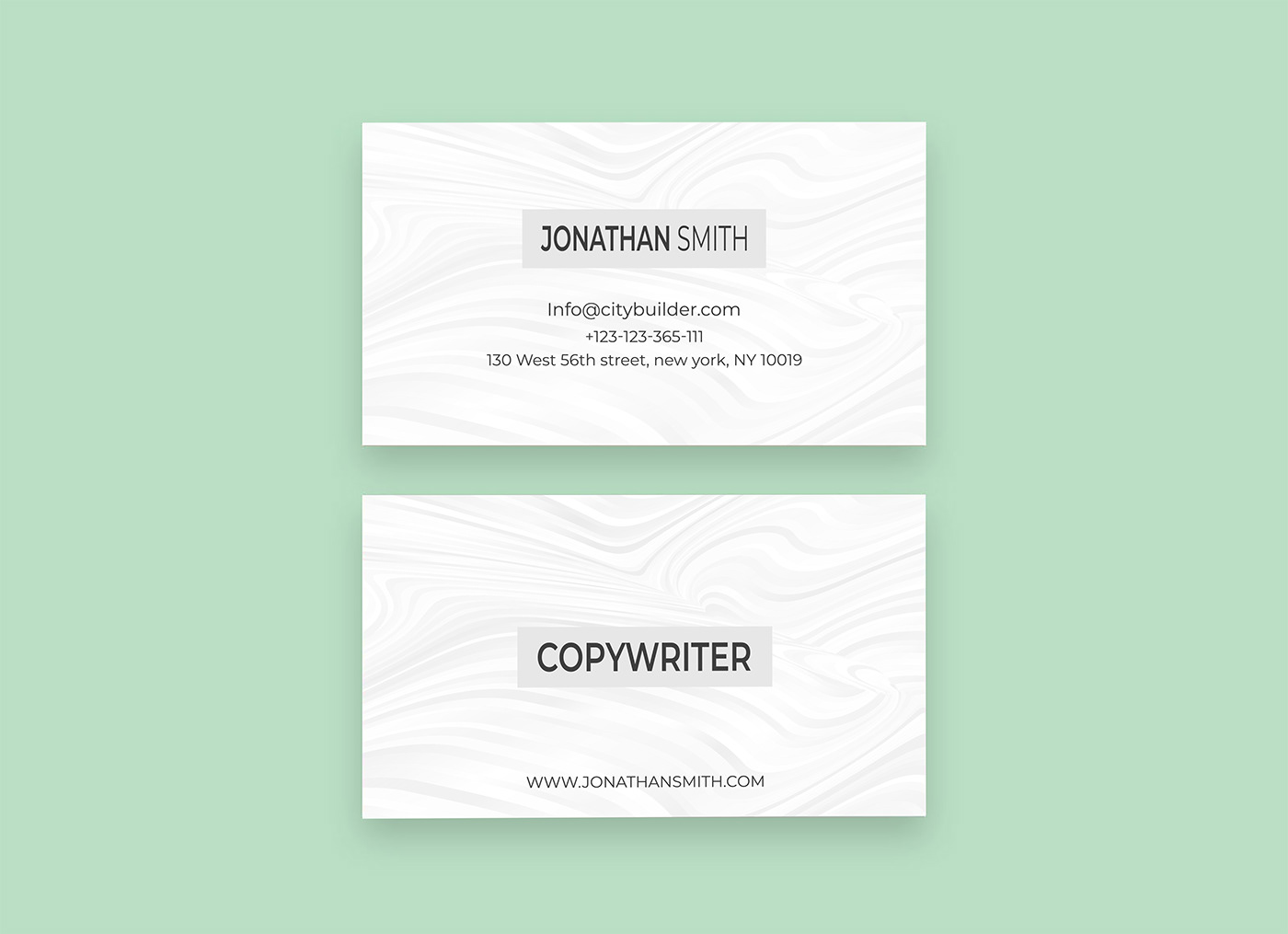 Business card design card design creative business card minimalist business card Sample Business Card
