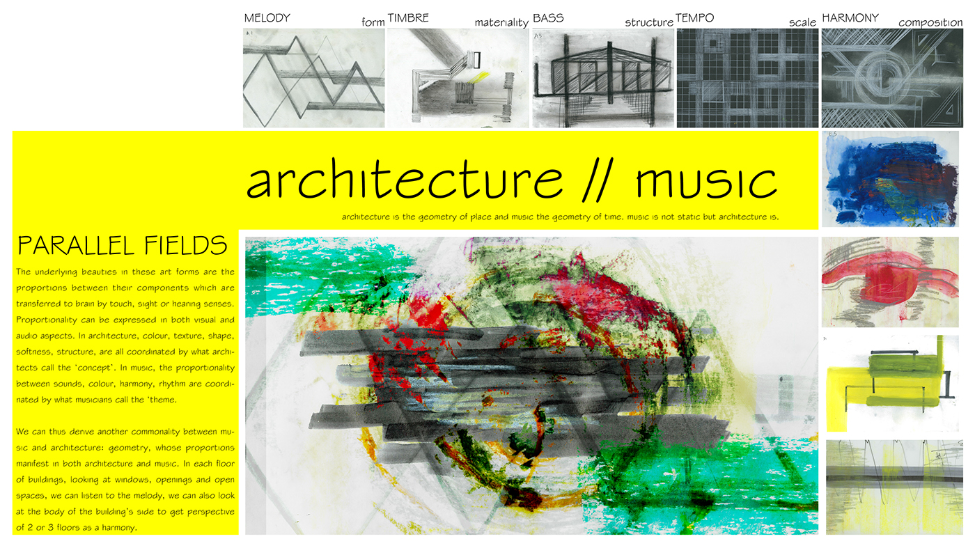 architecture school music design Project
