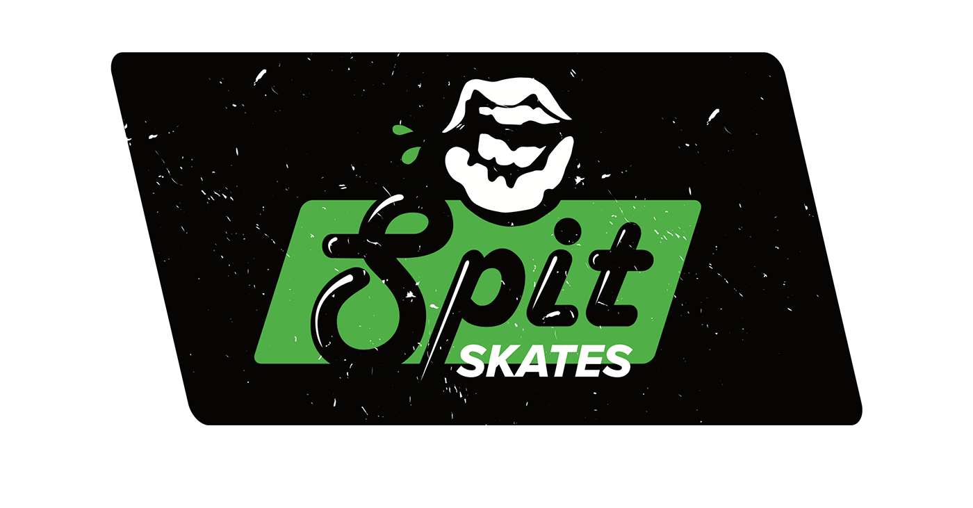 logos branding  grunge Skating