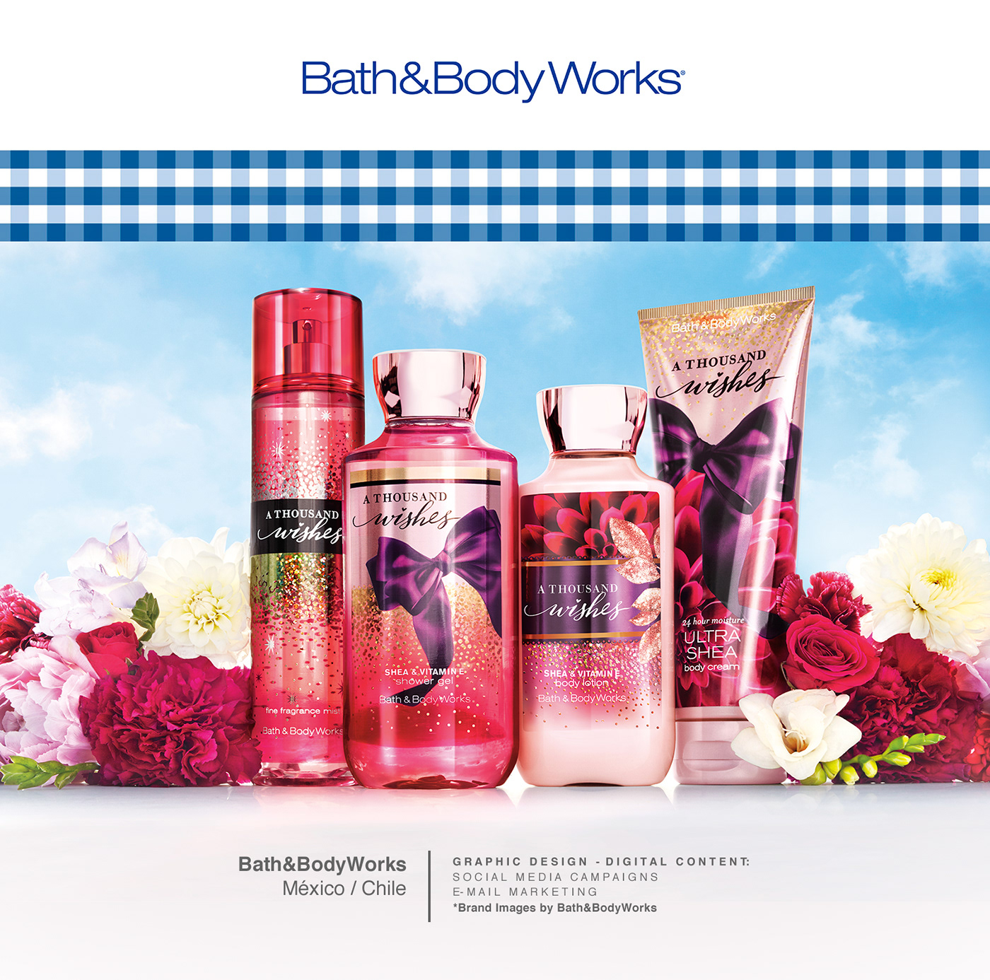 Bath care Bath&BodyWorks Body care digital campaign digital content e-mail marketing edm home fragrances newsletter social media