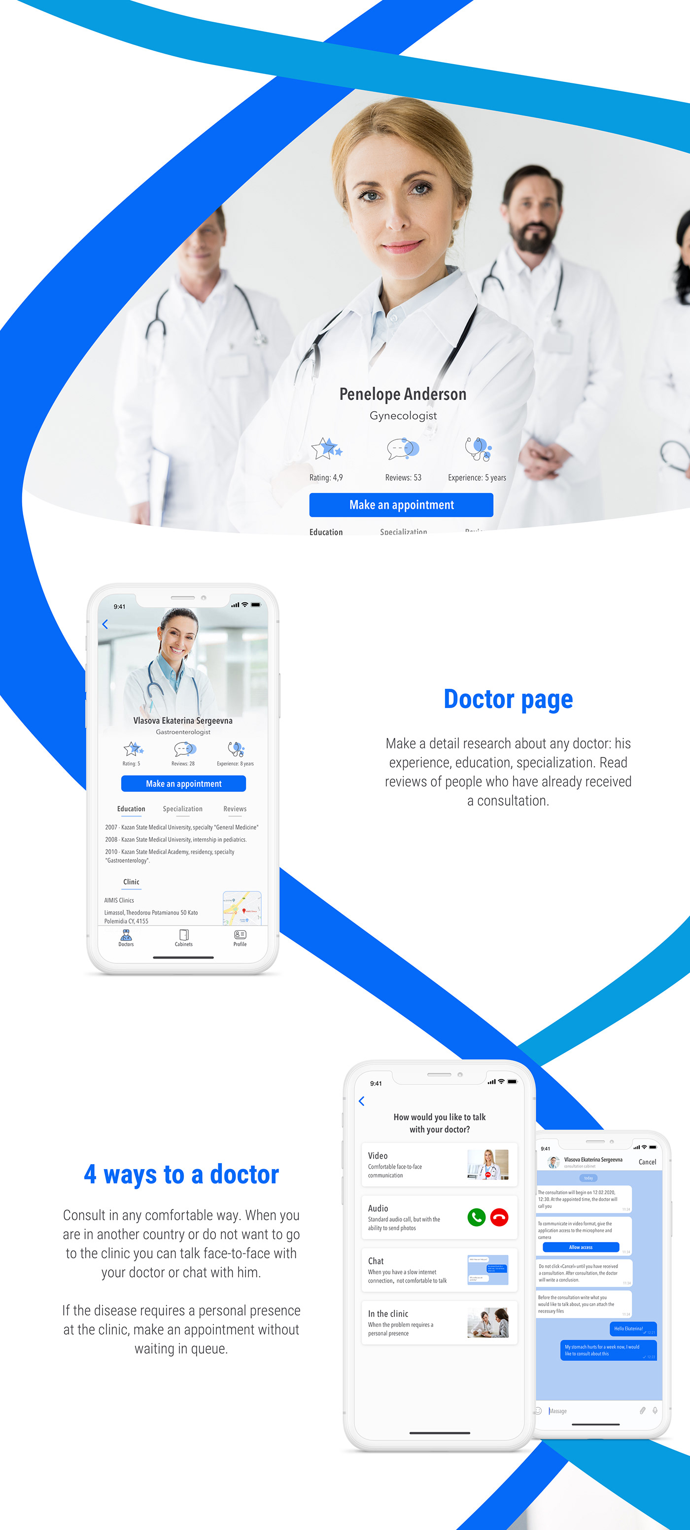 medicine doctor TELEMEDICINE UX UI Interface product design  Health care clinic aggregator