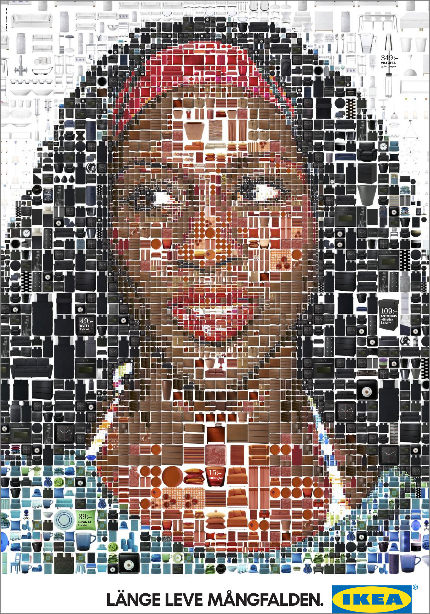 photomosaic visual design Advertising Campaign billboard gay african american social design photocollage computer graphics portraits
