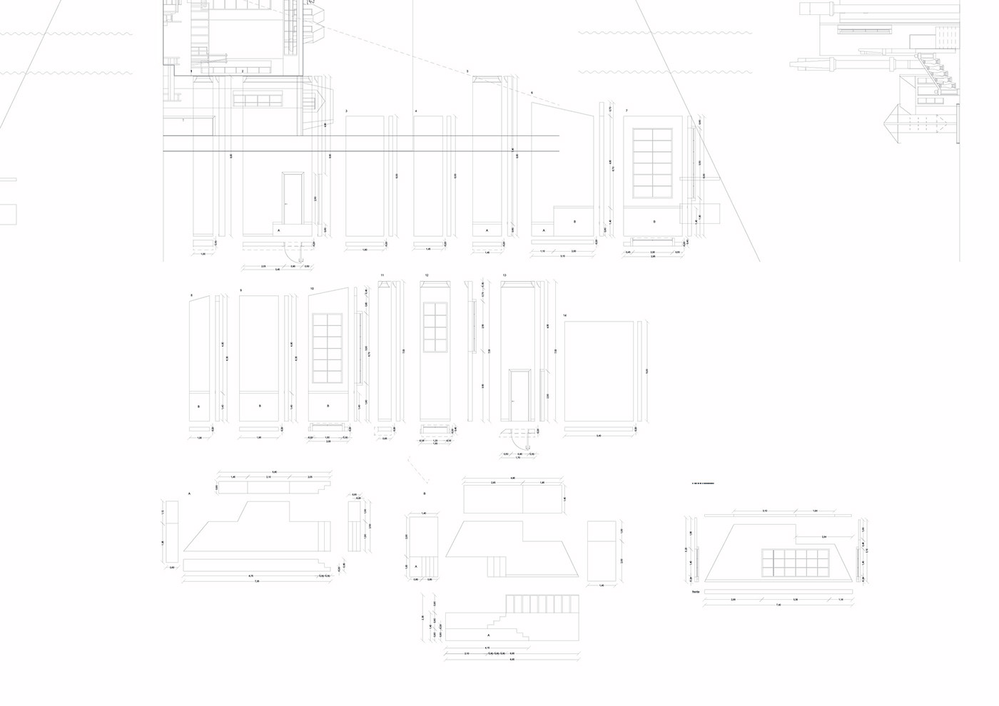 AutoCAD escenografia Illustrator maquetas scale model STAGE DESIGN