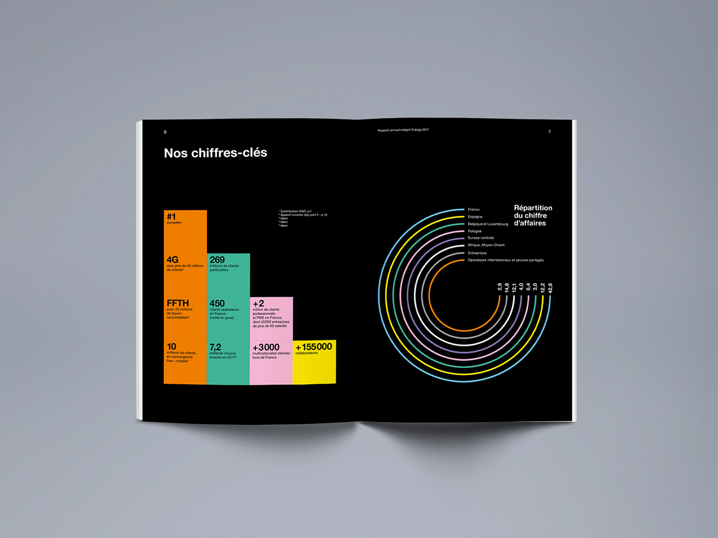 edition Mapping editorial annual report rapport annuel rapport intégré integrated report datavizualisation