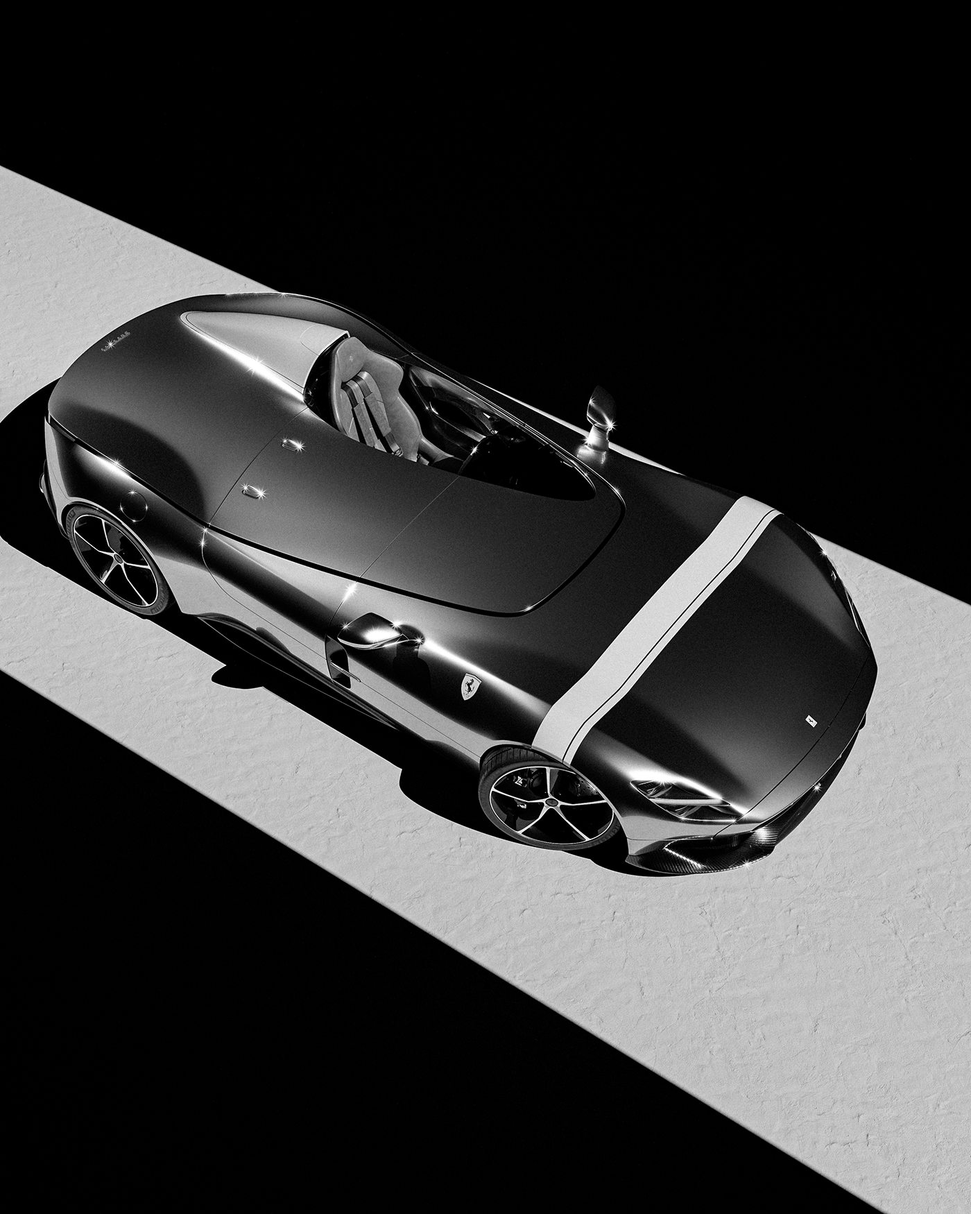 720s automotive   blackandwhite experimental FERRARI McLaren Photography  sp1 арт