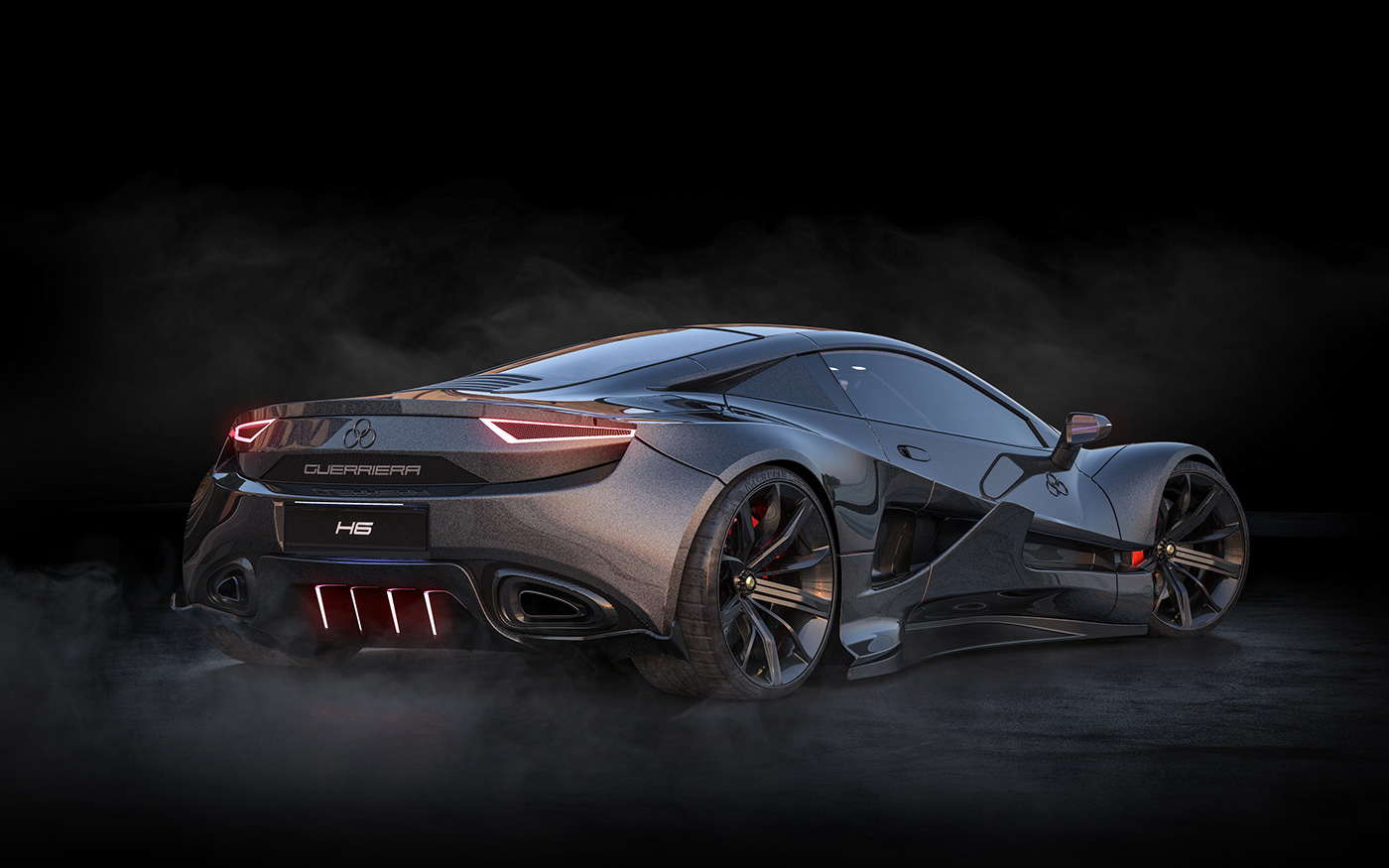 automobile automotive   Automotive design car car design CGI concept hyper car Scifi supercar