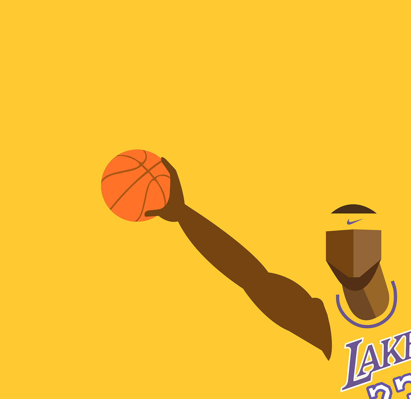 basketball illustrate ILLUSTRATION  illustrations LeBron LeBron James NBA Nike sports