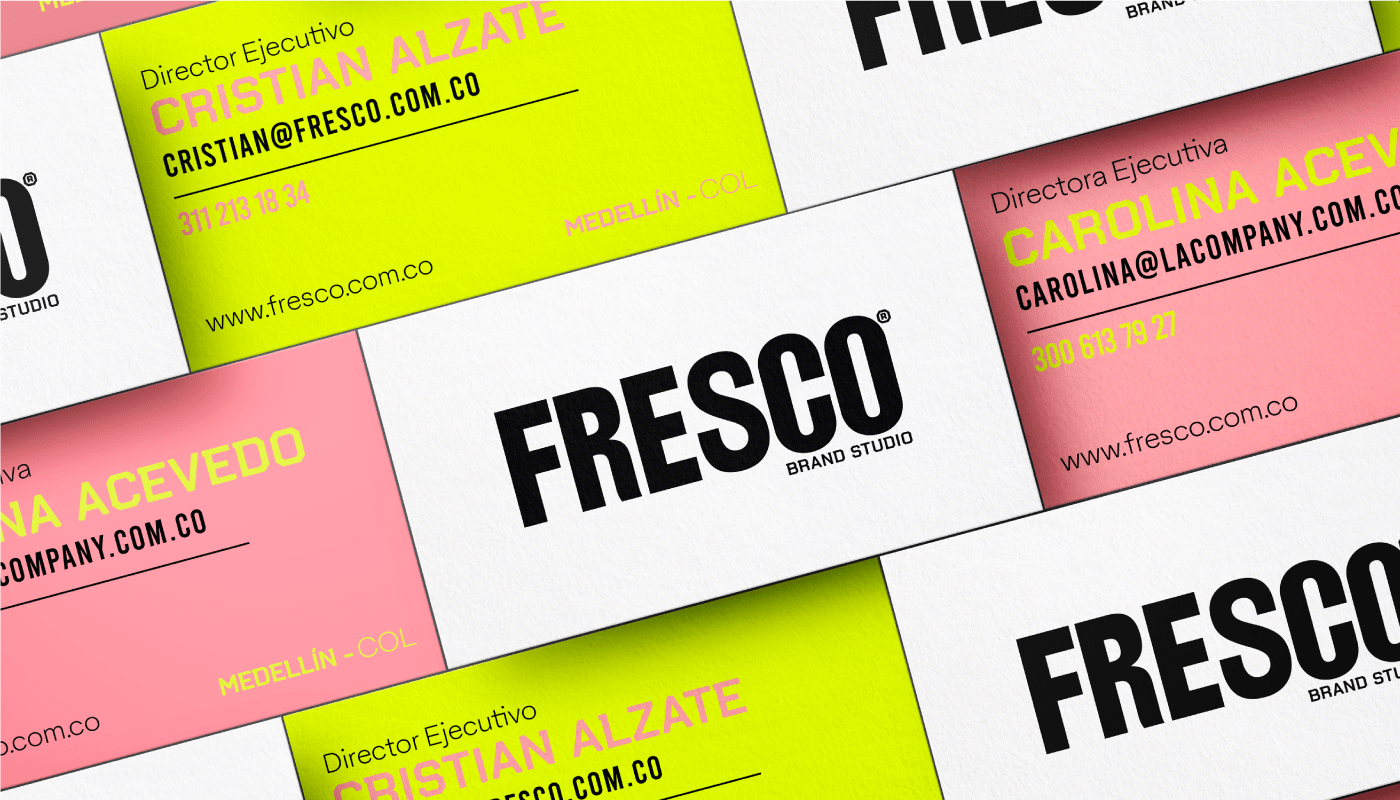 Adversiting brand colombia desing fresco green medellin pink THEBURIBRAND