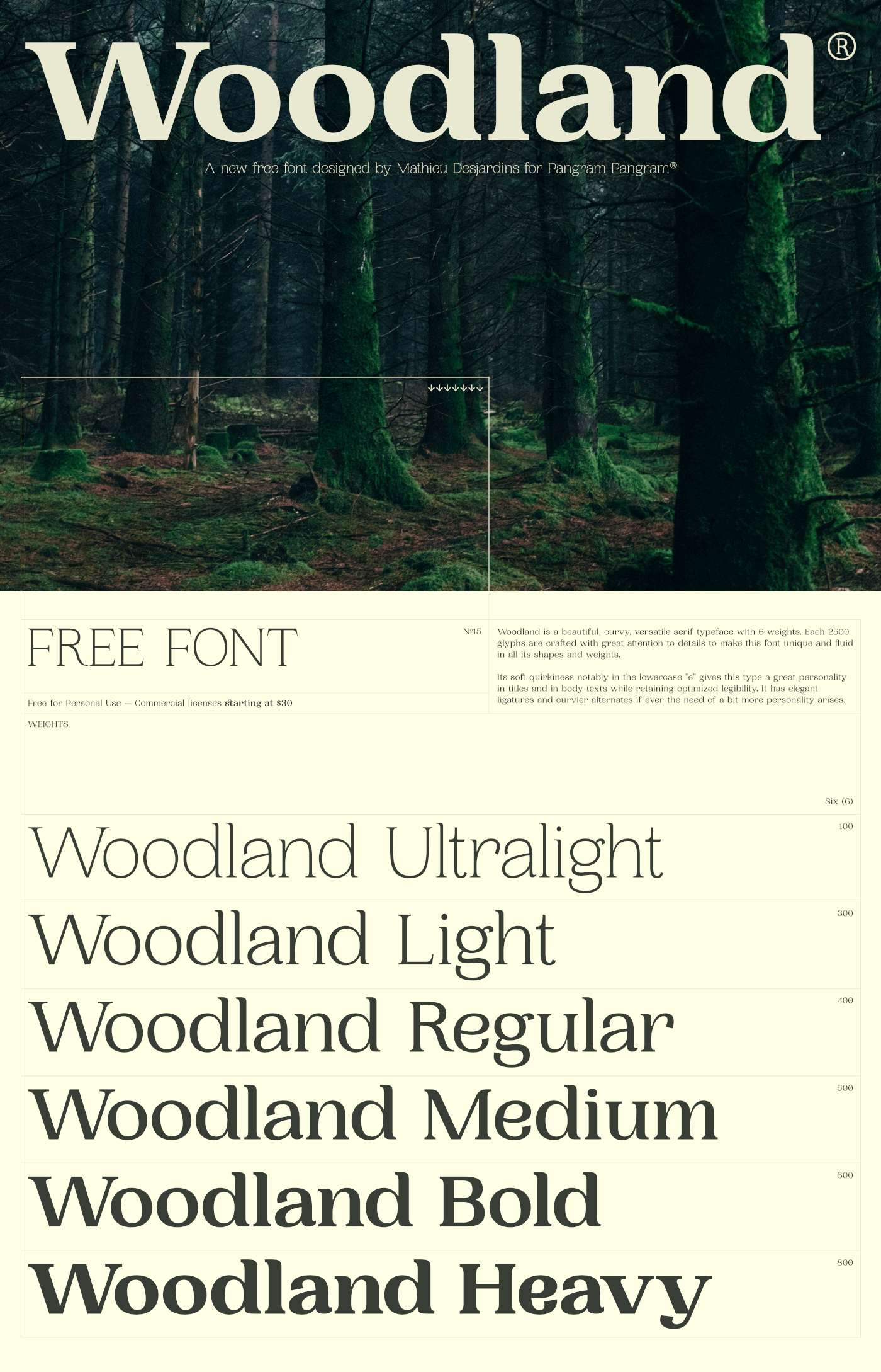 Free font free font serif Serif Font curvy soft Brutalist earthy wood