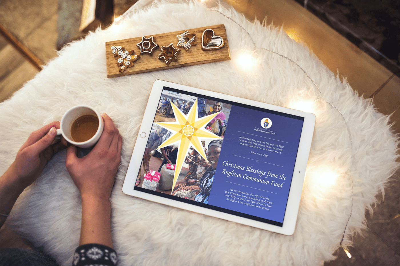 charity Christian Christmas digital greeting card digital illustration graphic design  greeting card vector design