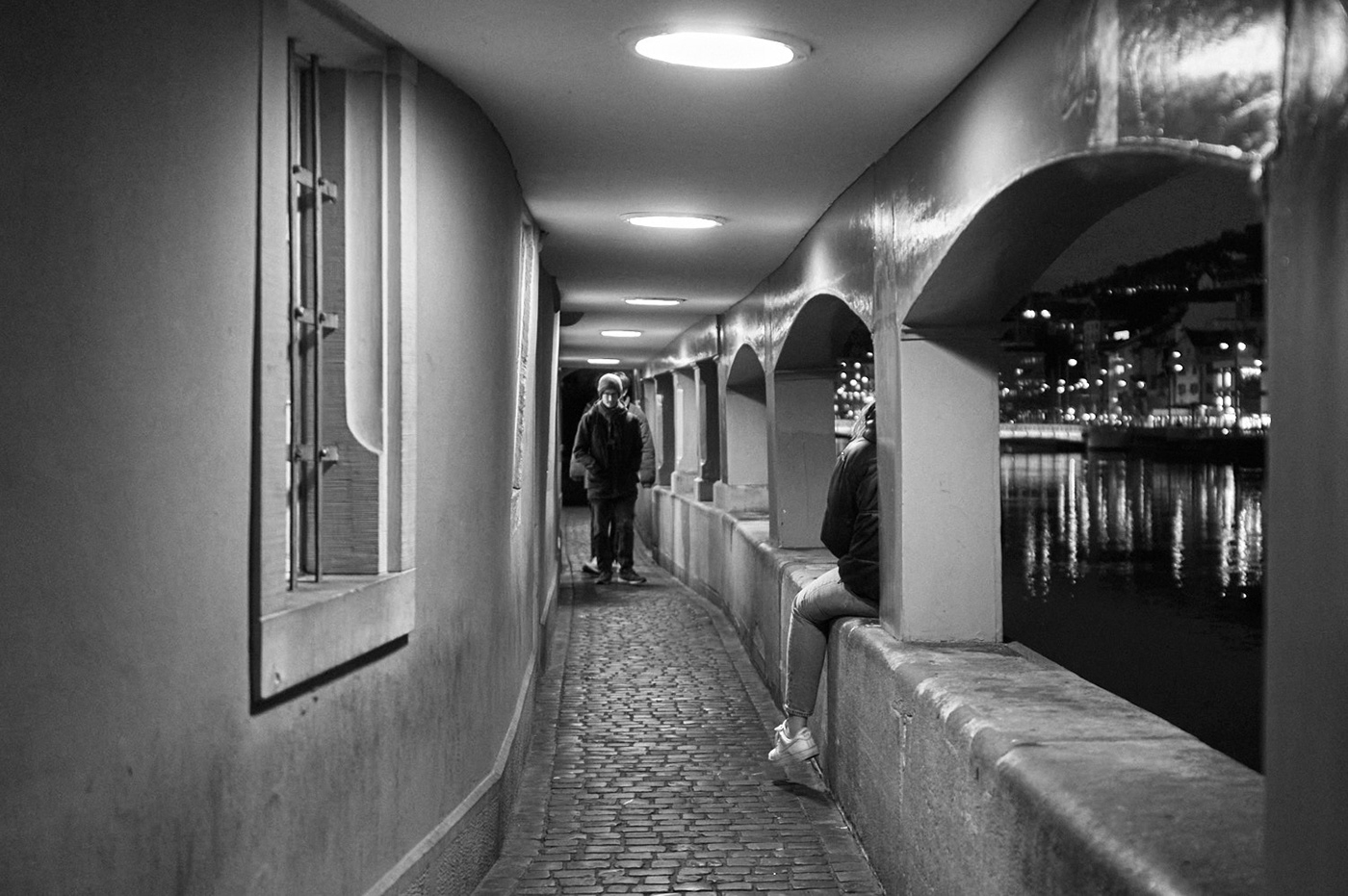 black and white street photography Urban Street people city Photography  light and shadow Leica Zurich