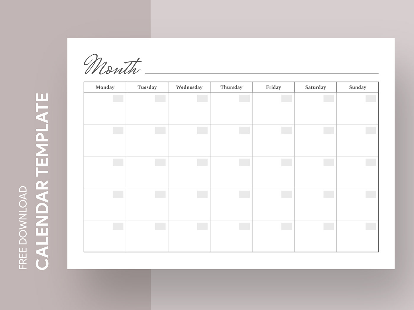 agenda calendar calendars docs google monthly printable schedule template timetable