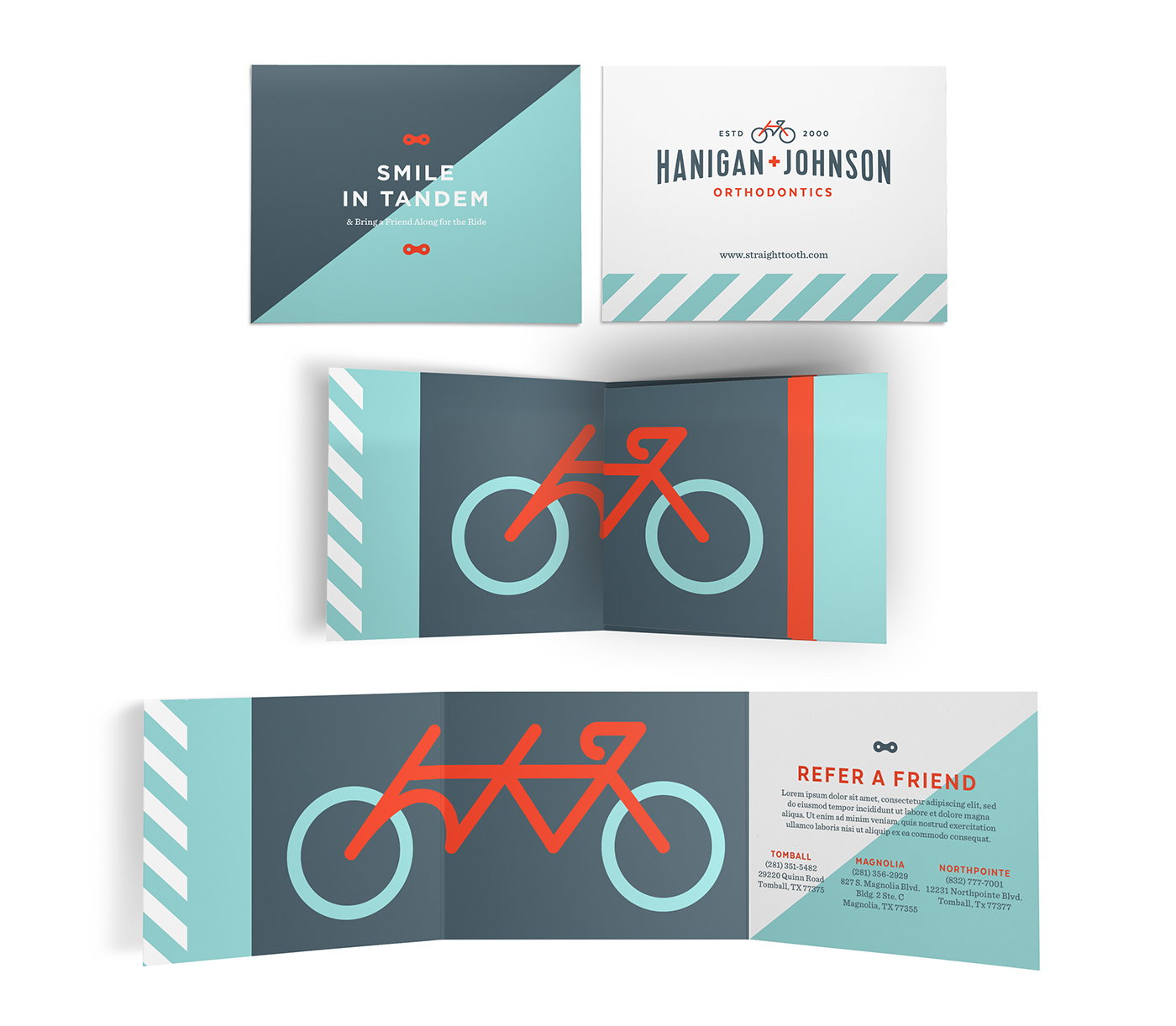 orthodontics brand identity Cycling Bicycle brand strategy logo graphic design  design icons