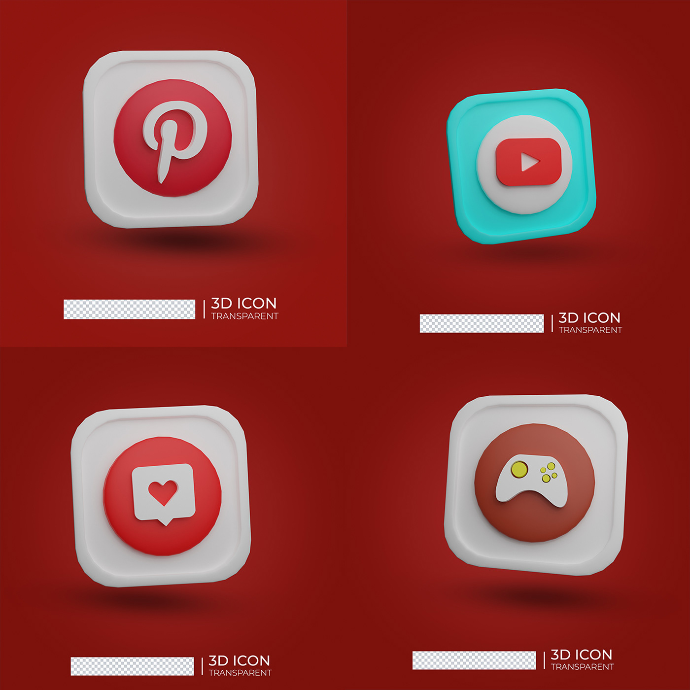 3D 3d icon 3d icon 2021 free 3d icon free social media icon icon pack icons social media social media 3d icons social media icons