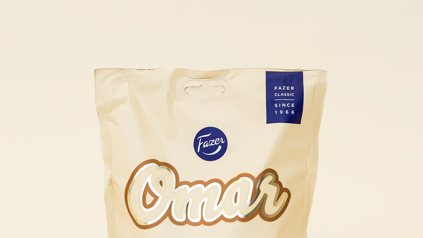 candies packaging sweet Fazer Finland Fazer Omar Candies