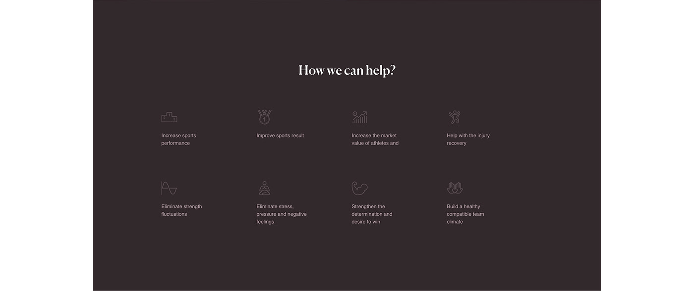 brand identity branding minimal sport typography visual identity Webdesign Website Website Design Logo Design
