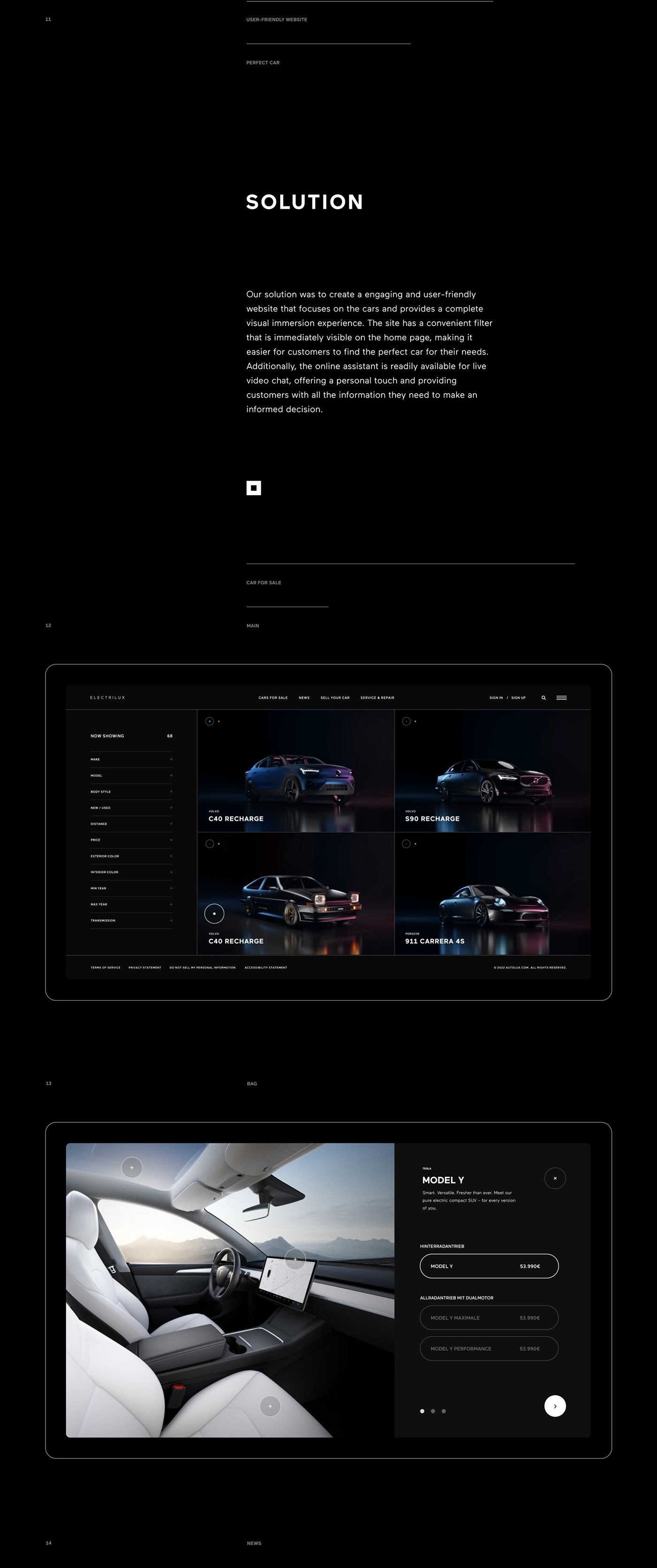 3D animation  automotive   Ecommerce UI/UX Web Design  automotivewebsite CarSellingSolutions landingpage responsivewebdesign