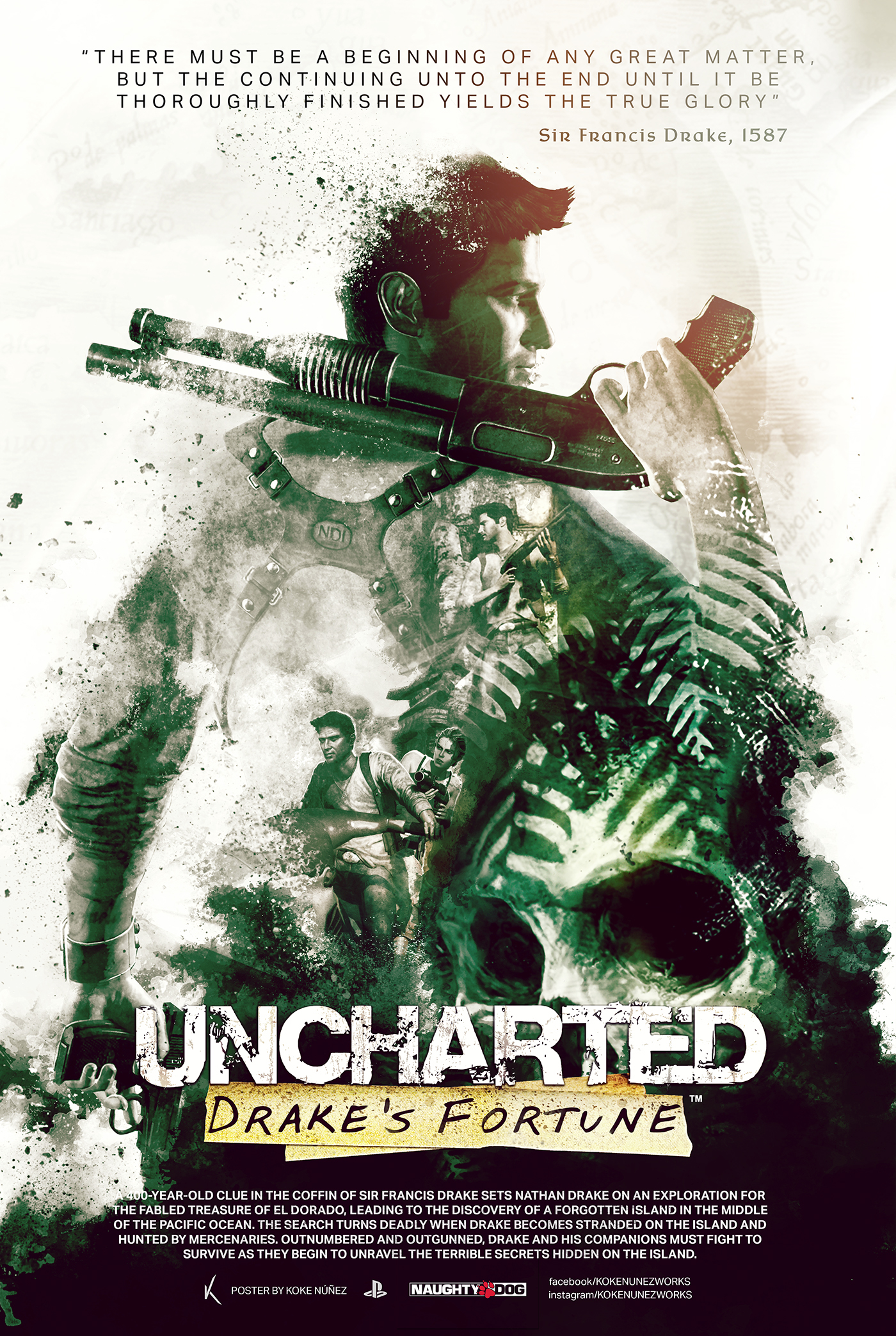 Uncharted  Uncharted, Poster design, Poster