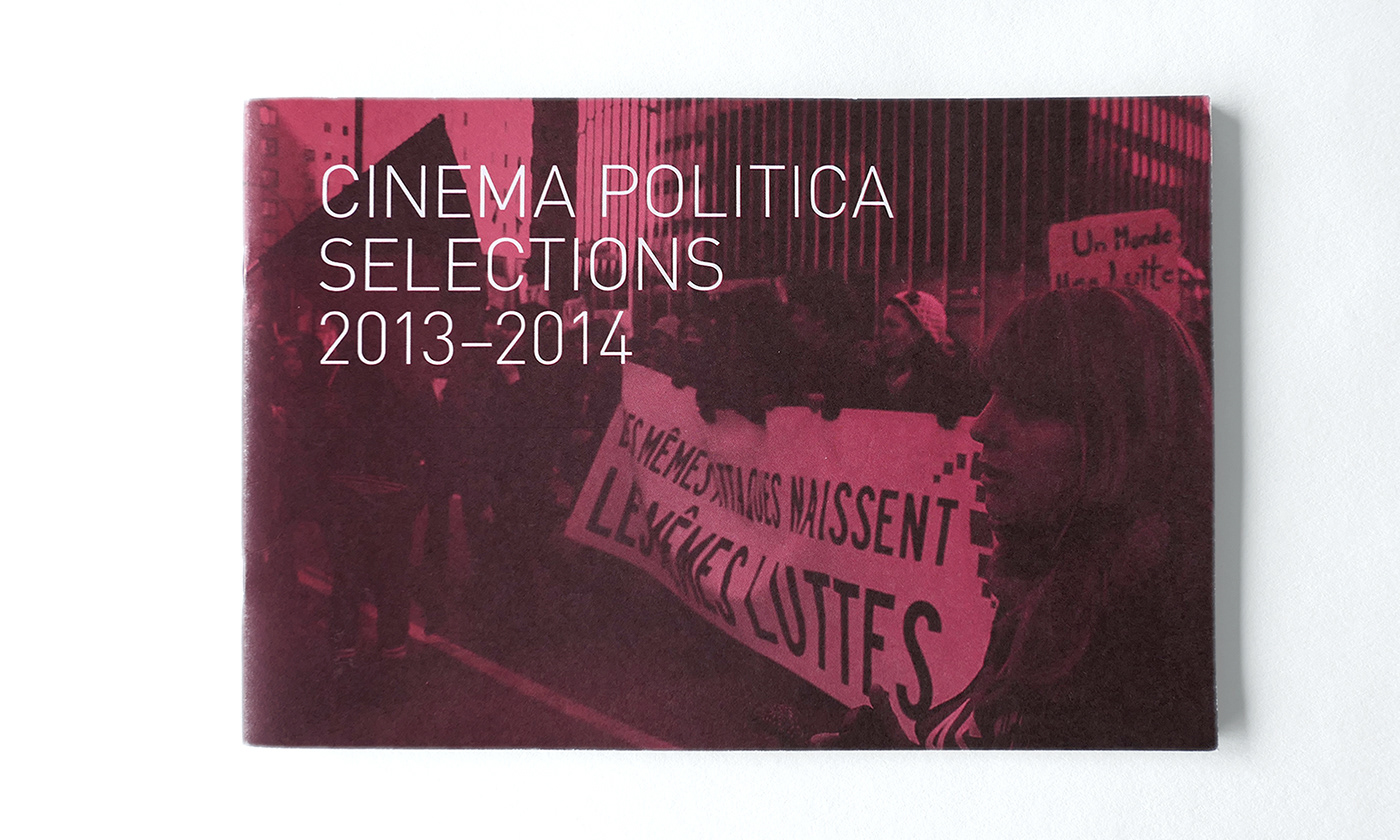 Cinema Politica  print one-colour
