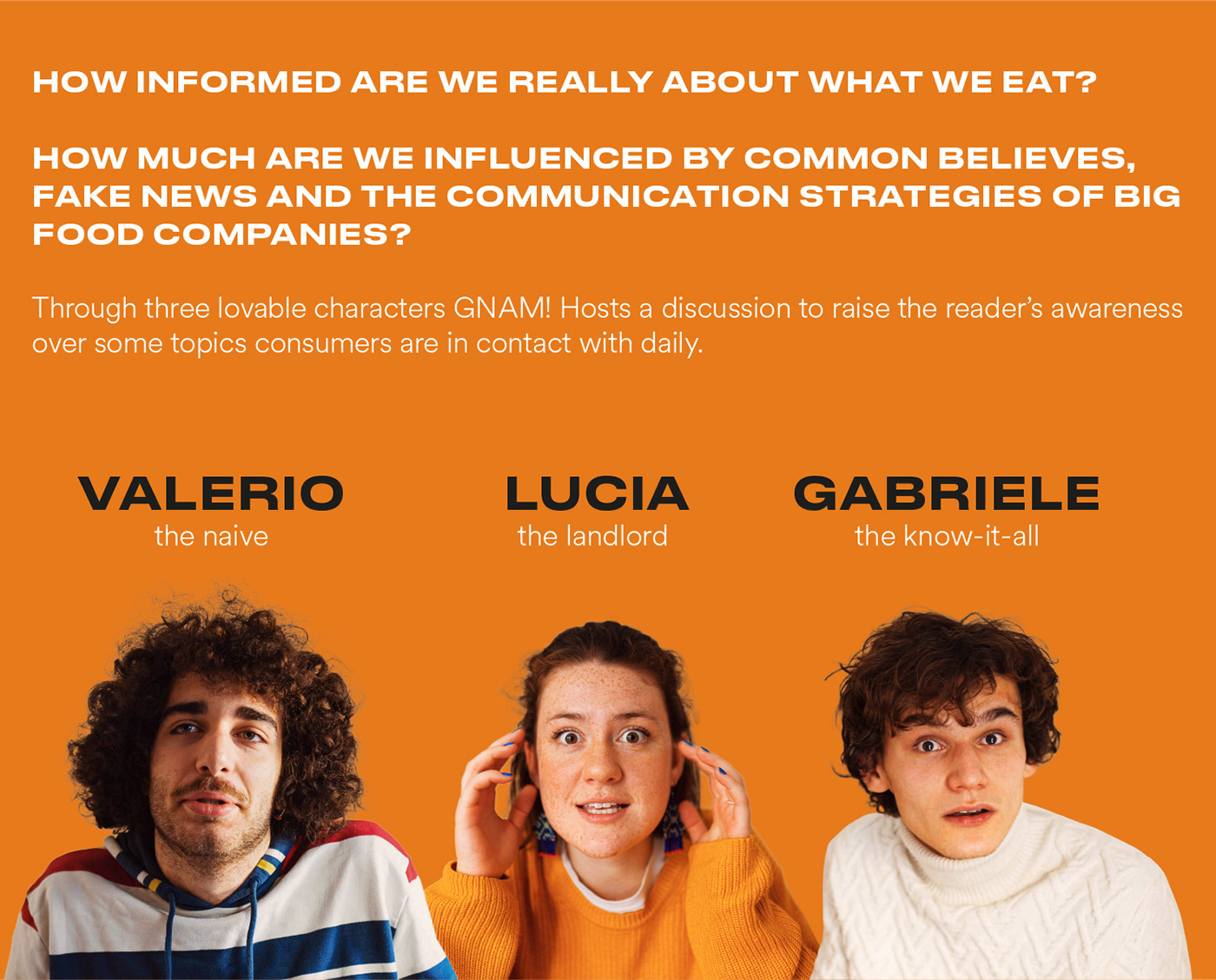 Food  Eating Habits fake news Comic Book onomatopoeia diet Health Communication Strategies Gnam Photo Comic