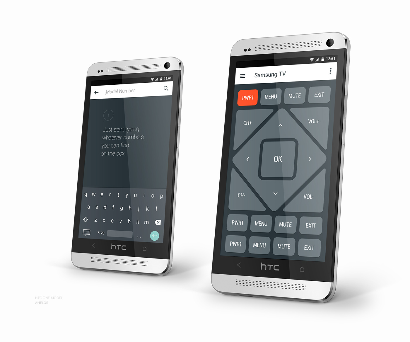 mobile application remote control controller Interface user UI ux material ios android Kickstarter design sensor