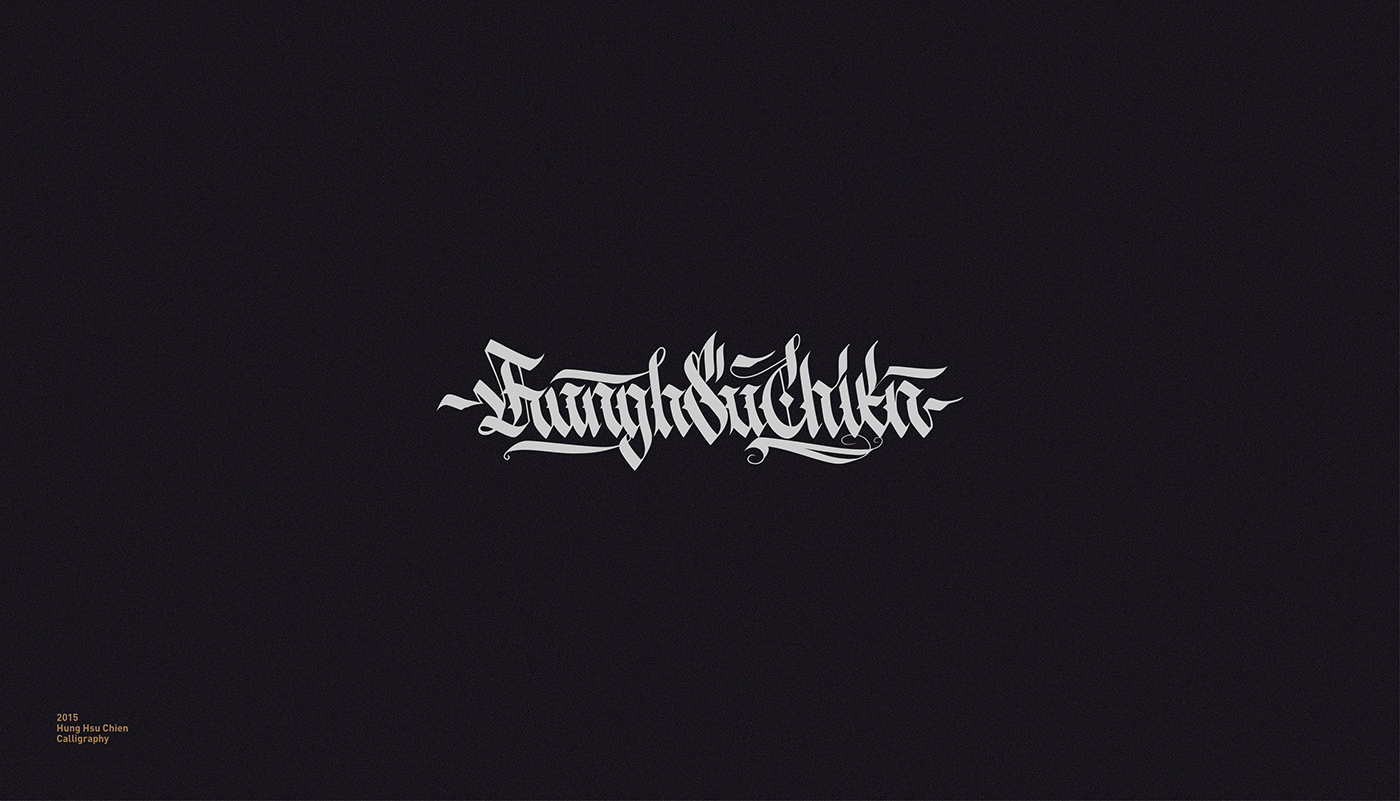 logo Logotype typography   black Calligraphy   lettering taiwan taipei NoodleMaker hiphop