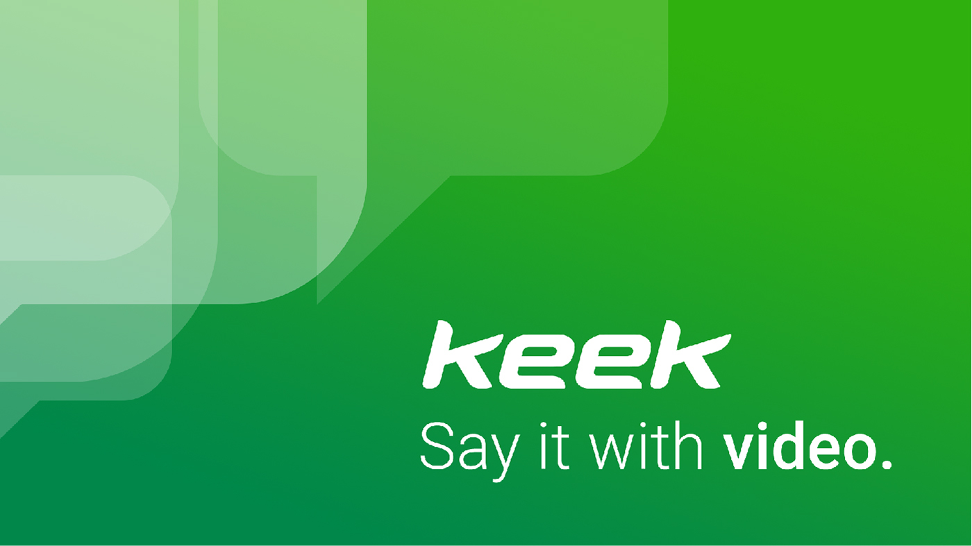 keek design Mobile app Keeks video facebook messenger screens videos camera user experience user interface upload video message message