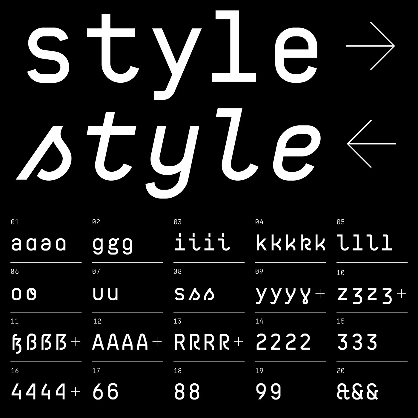 font monospaced simple clean swiss modular geometric bold Cyrillic lettering