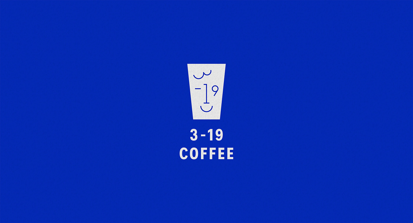 branding  Coffee logo Packaging identity blue art creative