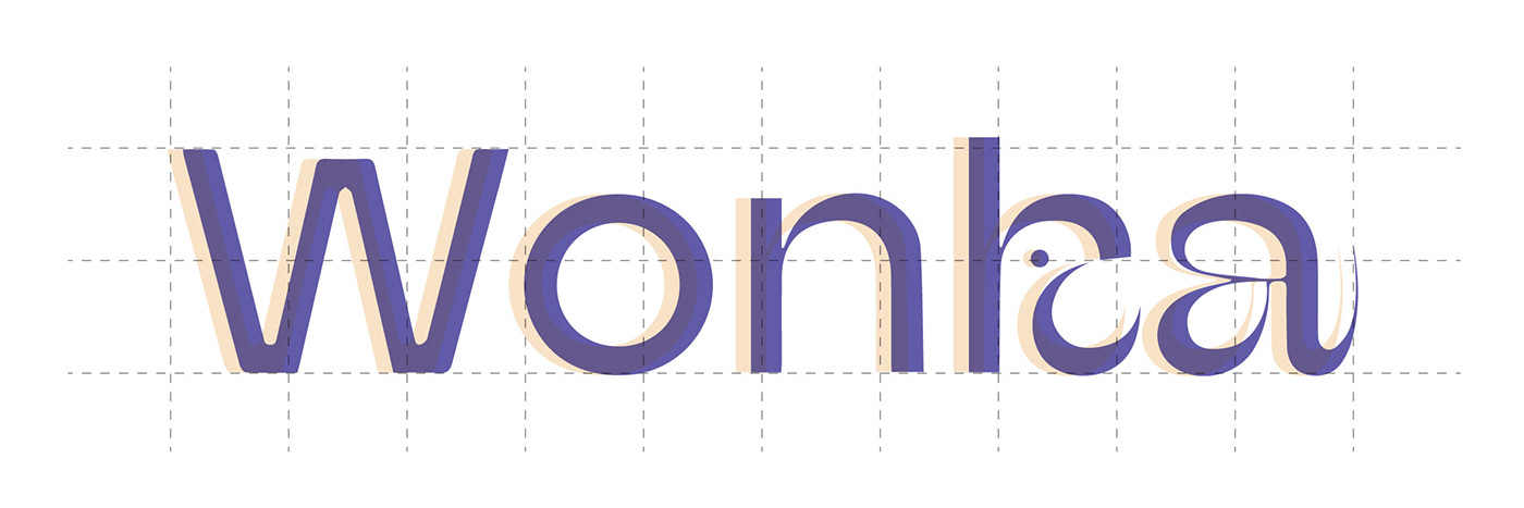 chocolate Logotype rebranding redesign typography   wonka branding  Global identity logo