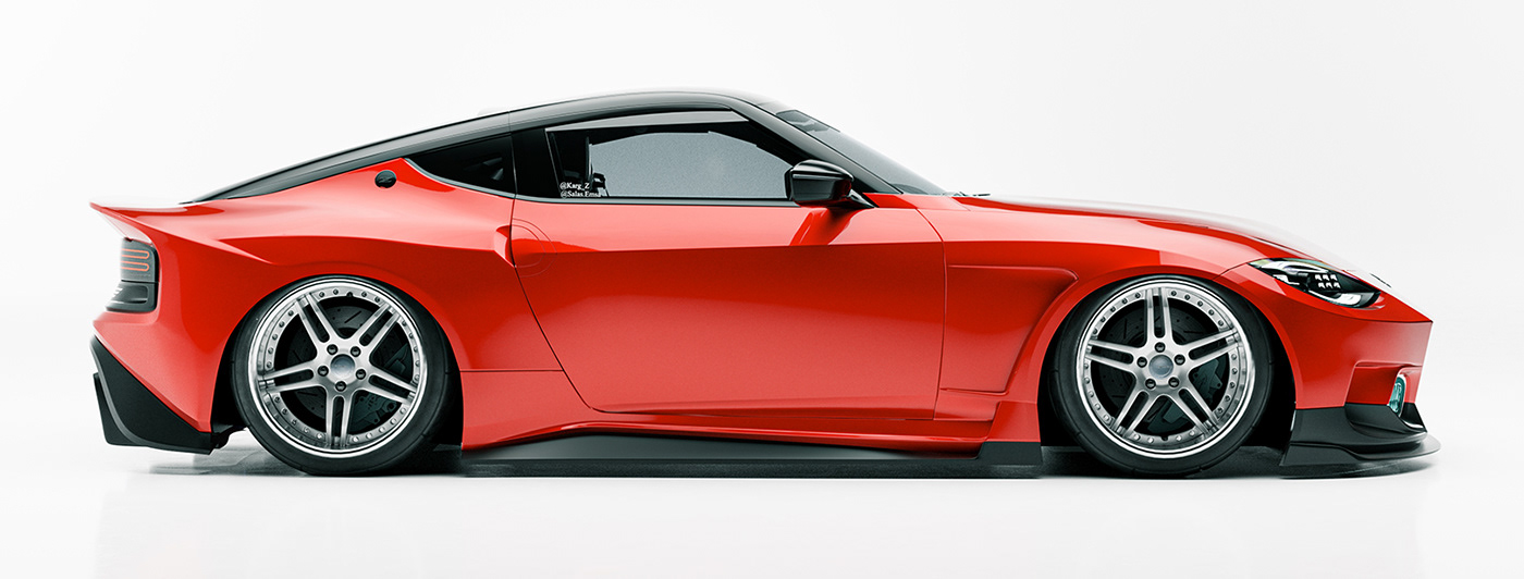 CGI automotive   car 3D visualization vray