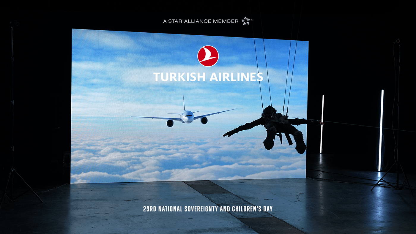 Advertising  Airlines art direction  commercial motion capture transportation turkishairlines   tvc