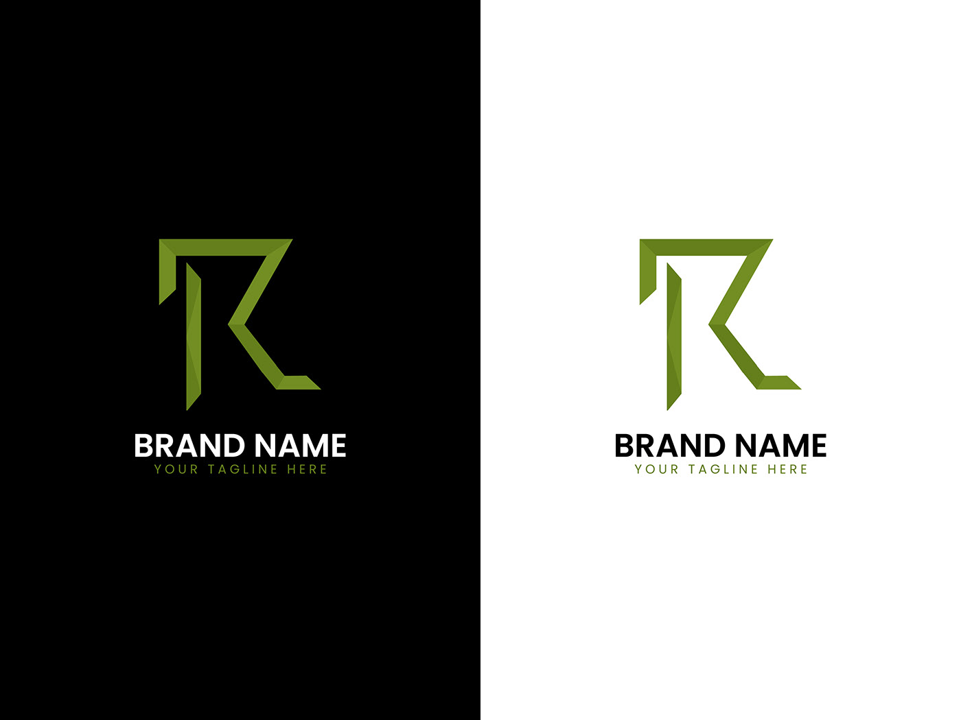 R letter logo minimal logo Modern Logo branding Logo brand identity professional Unique corporate minimalist abstract logo